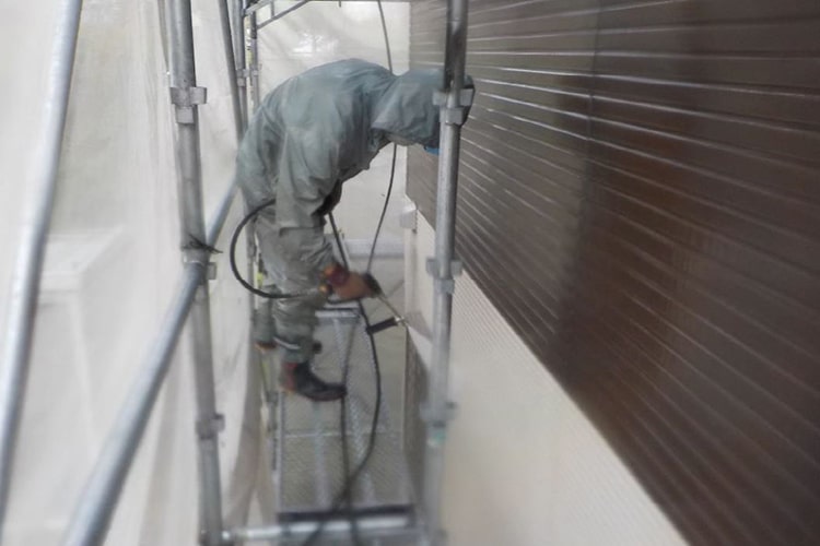 仙台のリフォーム省エネ工業　外壁塗装　高圧洗浄